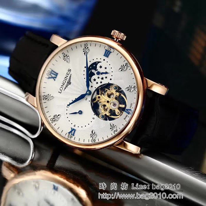 LONGINES浪琴 全自動機械 精品男士腕表 WSS0551